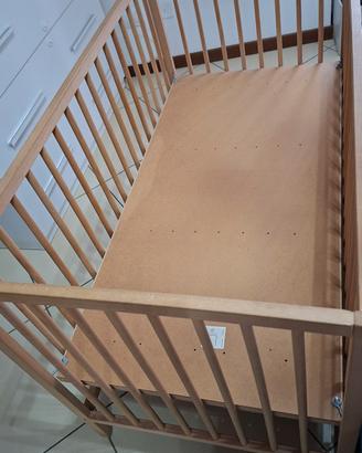 Lettino bambini Sniglar Ikea con materasso