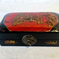 Giappone - Art Déco - portagioie - legno - vernice