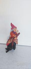 Befana Volante Originale Decorazione Magica