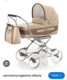 carrozzina inglesina modello Vittoria beje 