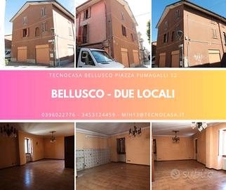 BELLUSCO-2 locali semindipendente ristrutturato