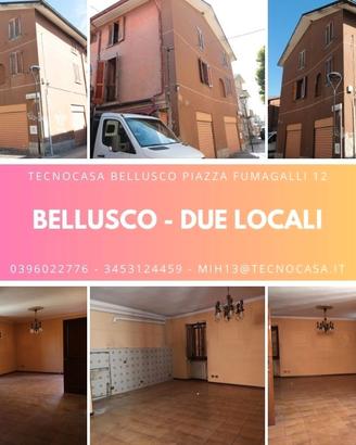 BELLUSCO-2 locali semindipendente ristrutturato