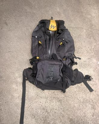 Zaino da trekking e da viaggio 70+10