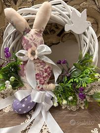 Ghirlanda con coniglietto