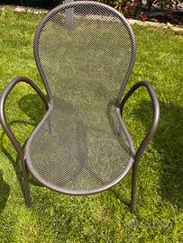 Sedie EMU in acciaio modello Ronda