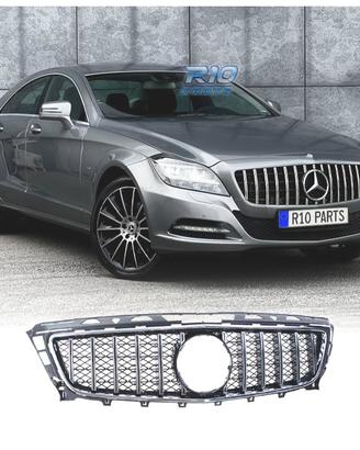 GRIGLIA MERCEDES CLS C218 11-14 LOOK GT NERO CROMA