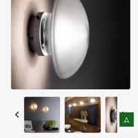 Luce a Muro/Specchio Fontana Arte Sillaba