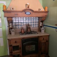 Cucina in arte povera