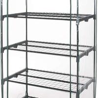 Serra scaffale 4 piani da balcone 48x67h160