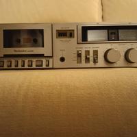 Piastra cassette Technics M205