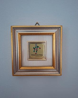 Quadretto Vintage Mascotte "Ciao" - Italia '90 
