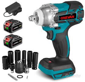 avvitatore a impulsi a batteria, 300 N.m chiave a