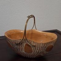 Cesto macabo, design Aldo Tura, epoca anni '50