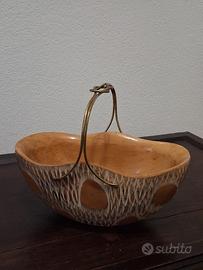 Cesto macabo, design Aldo Tura, epoca anni '50
