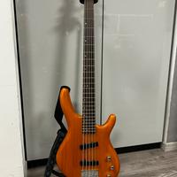 Basso elettrico Cort 5 corde