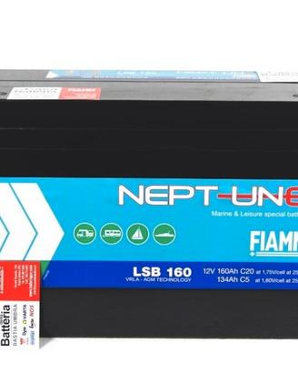 Batteria servizi fiamm 160 ampere 1mese di vita