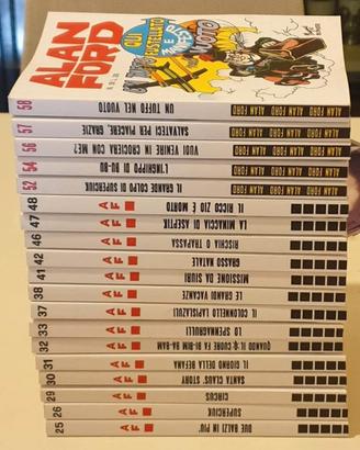Alan Ford anastatica Lotto 19 fumetti 