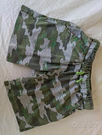 Pantaloncini corti mimetici Melby 3 anni