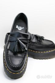 Dr. Martens Loafers Platform in pelle nera - 37