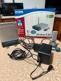 Router wireless G kit D-Link DWL 922