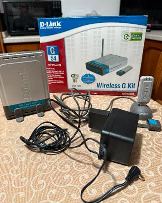 Router wireless G kit D-Link DWL 922