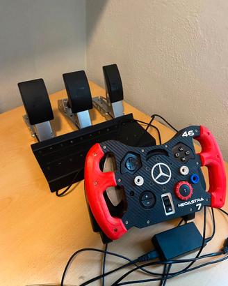 Pedaliera Fanatec e Volante G29 con Mod