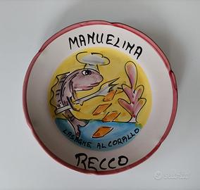 piatto Buon Ricordo Manuelina