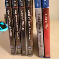 God of War Collection I e II, God of War III, God