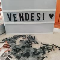 Scatola LED per messaggi