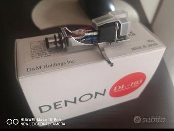 denon dl103 con shell 20 ore nuova. 