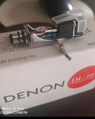 denon dl103 con shell 20 ore nuova. 