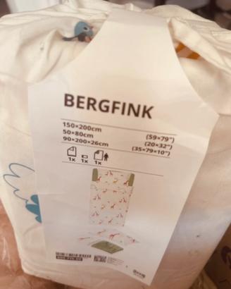 Copripiumino ikea Bergfink singolo NUOVO