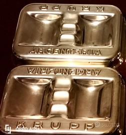 Coppia Posacenere Krupp Milano