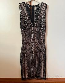 Tubino nero con paillettes