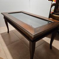 Tavolino esposizione da salotto arte povera