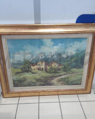 QUADRO SIGNORELLI 50 X 70 OLIO SU TELA CASOLARI AL