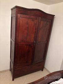 armadio camera da letto vintage