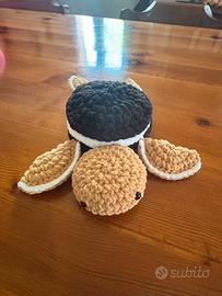 Peluche tartaruga “Oreo Cookie Edition” handmade a
