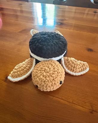 Peluche tartaruga “Oreo Cookie Edition” handmade a