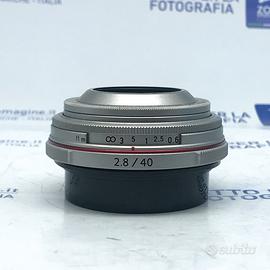 Obiettivo PENTAX 40 mm f2.8 L + GARANZIA USATO