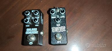 pedali xvive Golden Brownie e Tube squasher