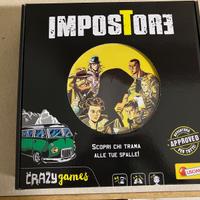 Liscianigiochi-Crazy Games Impostore Gioco di soc.