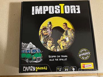 Liscianigiochi-Crazy Games Impostore Gioco di soc.
