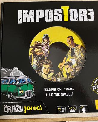 Liscianigiochi-Crazy Games Impostore Gioco di soc.
