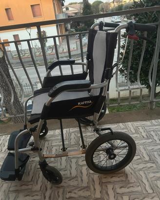 Carrozziere per disabili, leggera pieghevole