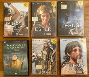 6 dvd a tema personaggi biblici