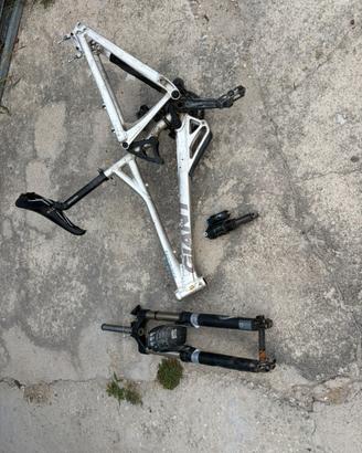 Smembro pezzi bici