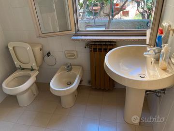 sanitari bagno in ceramica champagne