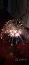 Lampada a fibre ottiche anni 70