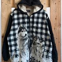 Polar crazy fleece vintage retro